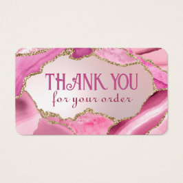 Cartão de desconto de folha de papel azul cor-de-r