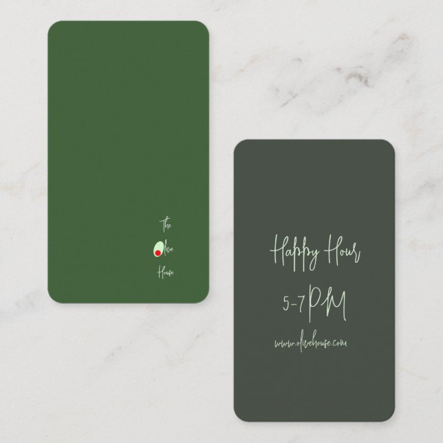 Cartão de desconto - Empresa (Frente/Verso)