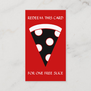 Cartão De Desconto fatia livre de vale da pizza