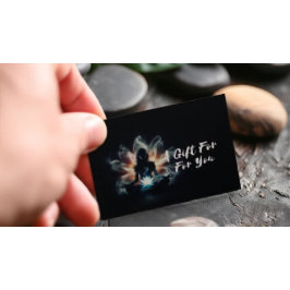 Cartão De Desconto Ioga Instrutor Meditação Dose Brilhante Lotus