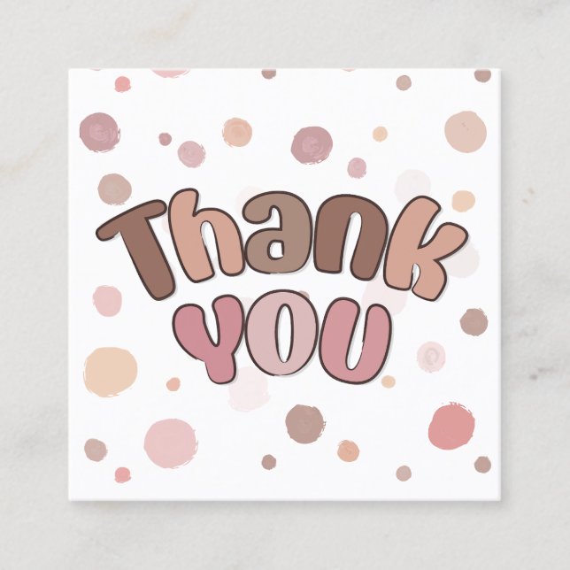 Cartão De Desconto Obrigado (Frente)