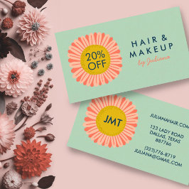 Cartão De Desconto Rosa-Rosa-Rosa-Marinha-de-Girassol-doce