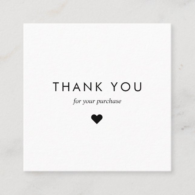 Cartão De Desconto Tipografia branca personalizada Código QR comercia (Frente)