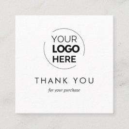 Cartão De Desconto Tipografia Personalizada Logotipo Comercial Código