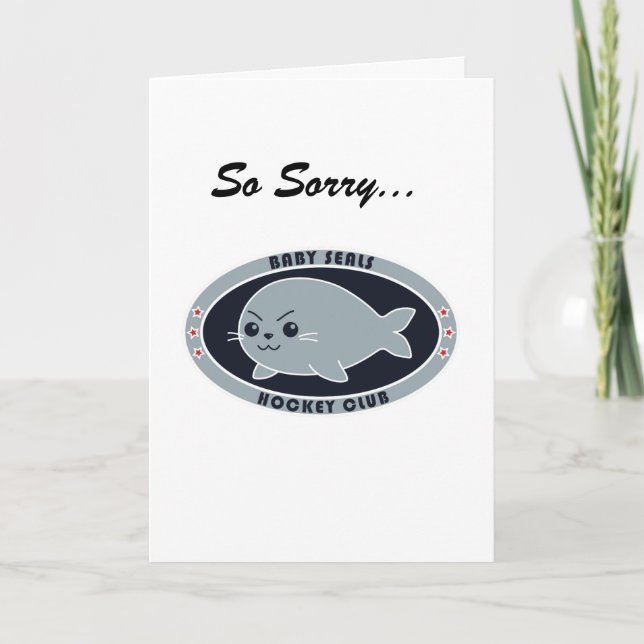 Cartão de Desculpe (Frente)