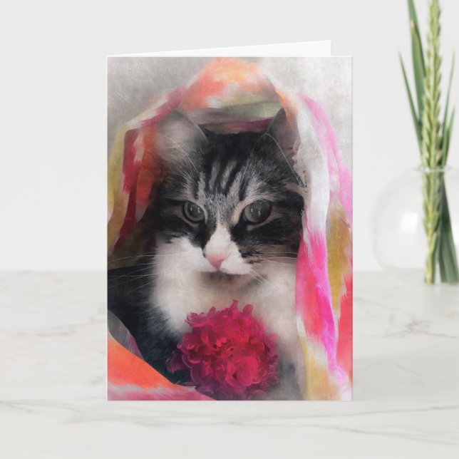 Cartão de Desejo de Aniversário para Você Mesmo (Frente)