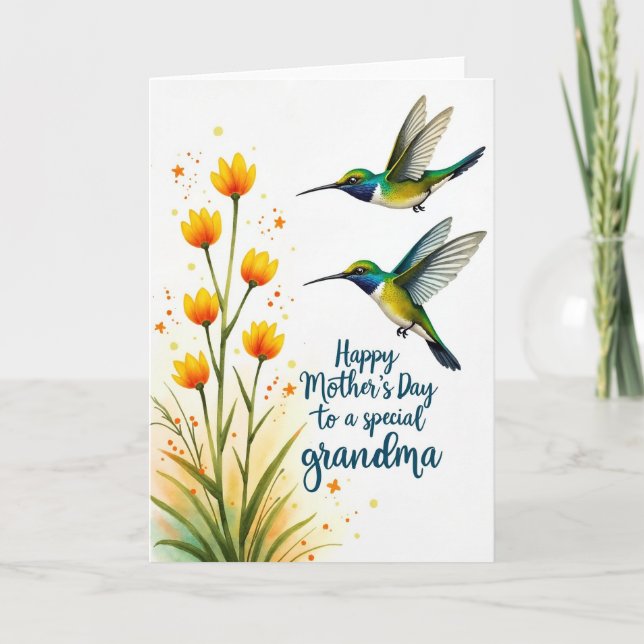 Cartão de Desejos Feliz Dia das Mães (Frente)