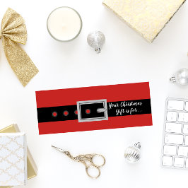 Cartão de Desenho de Papais noeis Secretos de Nata