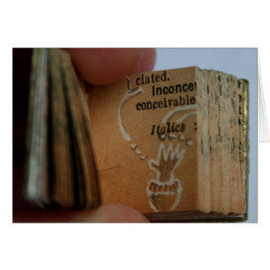 Cartão de Desenho Mão Miniatura DicofrAngle