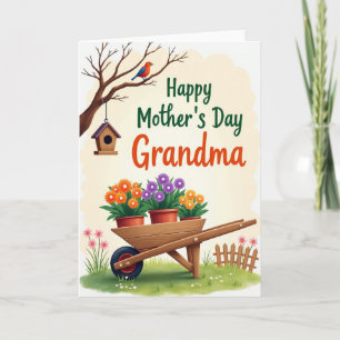 Cartão de Design de Amor das Mães da Primavera