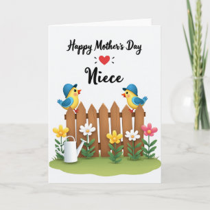 Cartão de Design de Arte do Dia das Mães