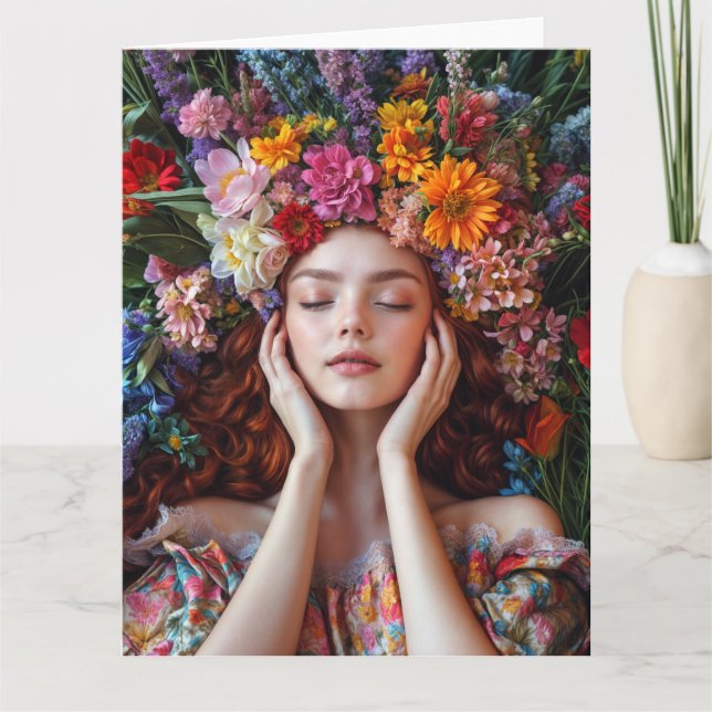 Cartão de design Spring Victorian Goth 2025 5 (Frente)