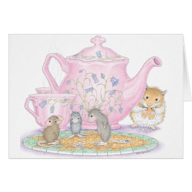 Cartão de Designs® do Casa-Rato (Frente Horizontal)