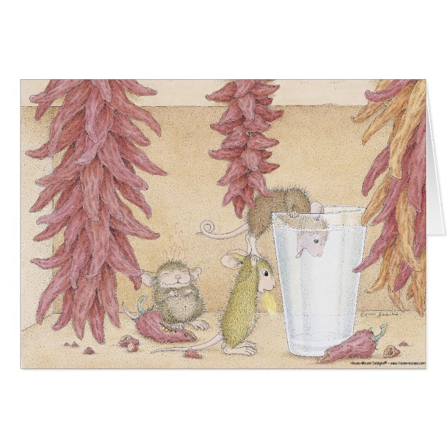 Cartão de Designs® do Casa-Rato (Frente Horizontal)