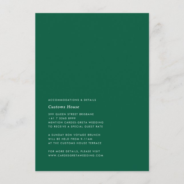 Cartão de Detalhe Moderno Simples (Frente)