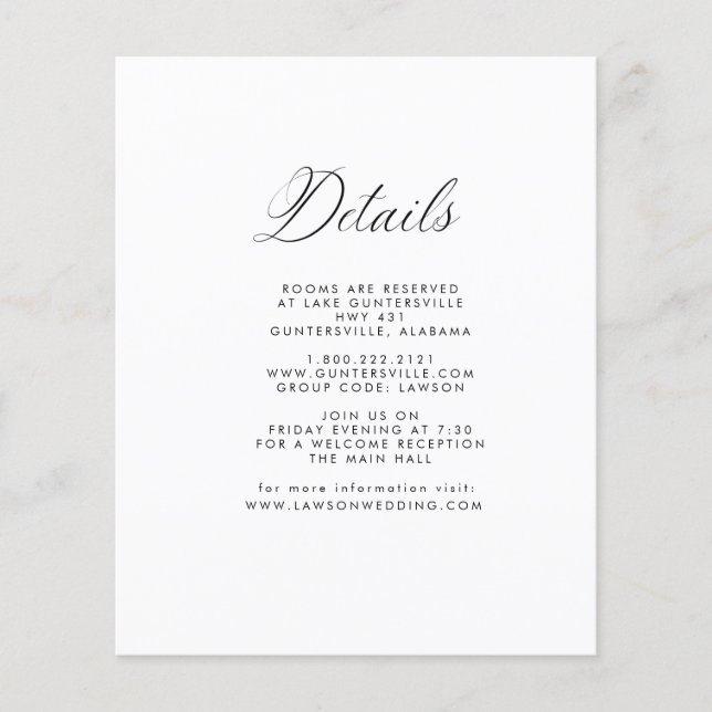 Cartão de Detalhes (Frente)