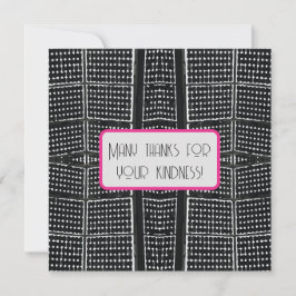 Cartão de detalhes da arquitetura preto, branco e 