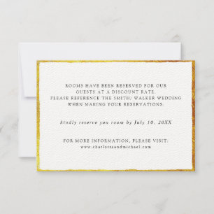 Cartão de detalhes da borda dourada do Vintage