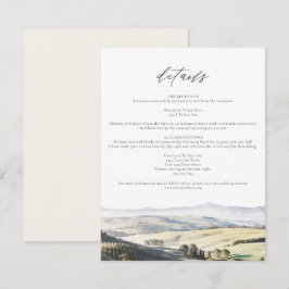 Cartão de Detalhes do Viagem Skyline Skyline com C