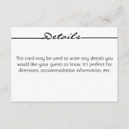 Cartão de Detalhes "Scribbles"