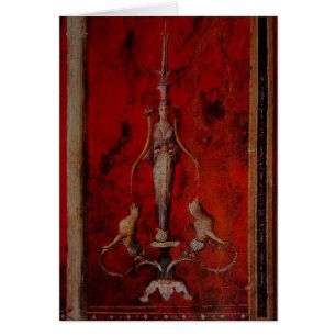 Cartão de Deusa Antigo