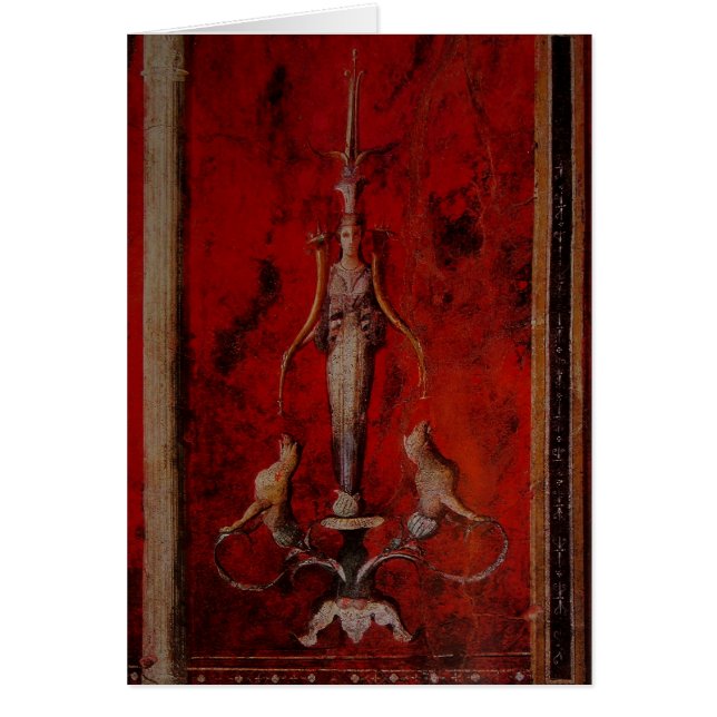 Cartão de Deusa Antigo (Frente)