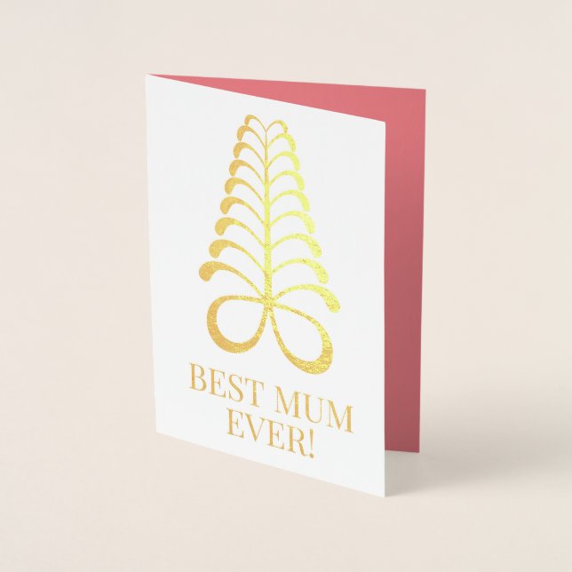 Cartão de Dia da Mãe "Aya" (Frente)