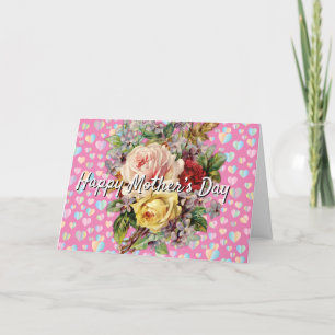 Cartão de Dia da Mãe Legista Colorida