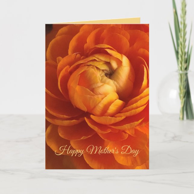 Cartão de Dia da Mãe para a Mãe (Frente)