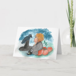 Cartão de Dia das Bruxas