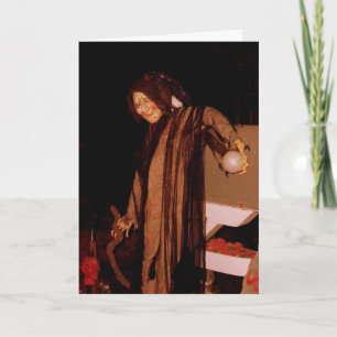 Cartão de Dia das Bruxas de Halloween