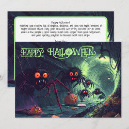 Cartão de Dia das Bruxas Surpresa de Spooky Sewer