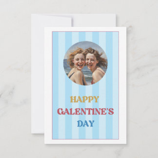 Cartão de Dia das Galentinas Felizes para Amigos