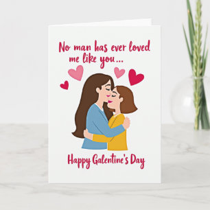 Cartão de Dia das Galentinas para Casal Lésbico