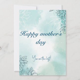 Cartão de dia das mães