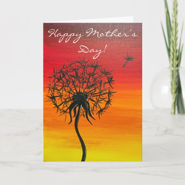 Cartão de Dia das Mães 5x7 (Frente)