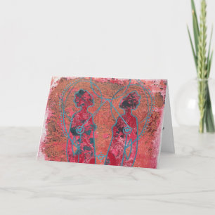 Cartão de Dia das Mães Artístico