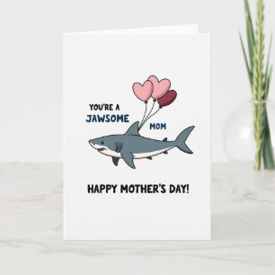 Cartão de Dia das Mães Jawsome Mom