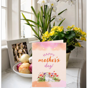 Cartão De Dia de as mães Cachorro Shih Tzu