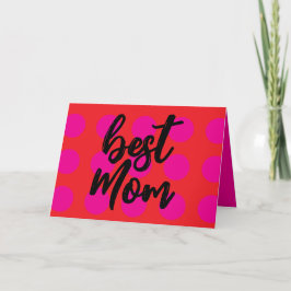 Cartão de Dia de as mães / Cartão de aniversário d