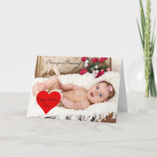 Cartão de dia de as mães Elegante