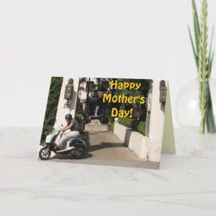 Cartão de Dia de as mães Super Feliz!
