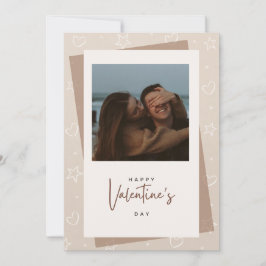 Cartão de dia de os namorados, carta romântica, ca