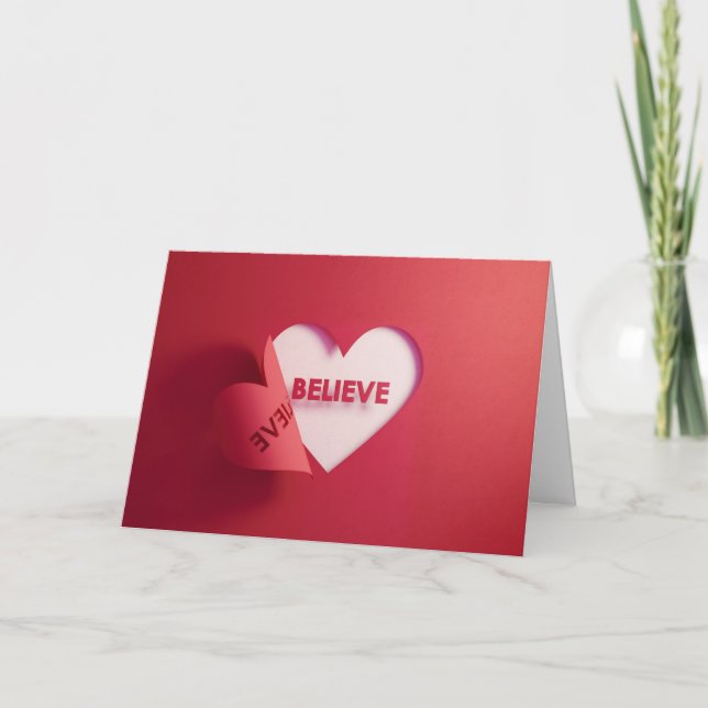 Cartão de Dia de os namorados Cristão (Frente)