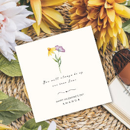 Cartão de Dia de os namorados de marido flexível m