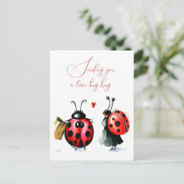 Cartão de Dia de os namorados Ladybug