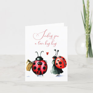 Cartão de Dia de os namorados Ladybug