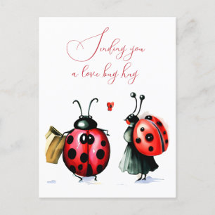 Cartão de Dia de os namorados Ladybug