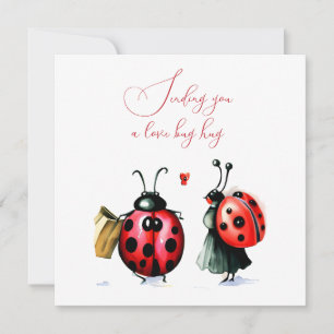 Cartão de Dia de os namorados Ladybug