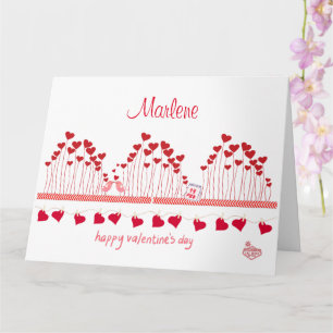 Cartão de Dia de os namorados Las Vegas